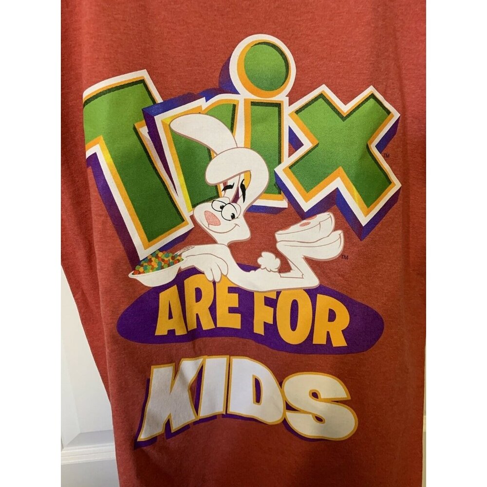 New TRIX ARE FOR KIDS Graphic Tee Shirt - Size XXL 18 red NWT